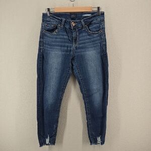 Daytrip Blue Washed Ankle Jeans Size 29